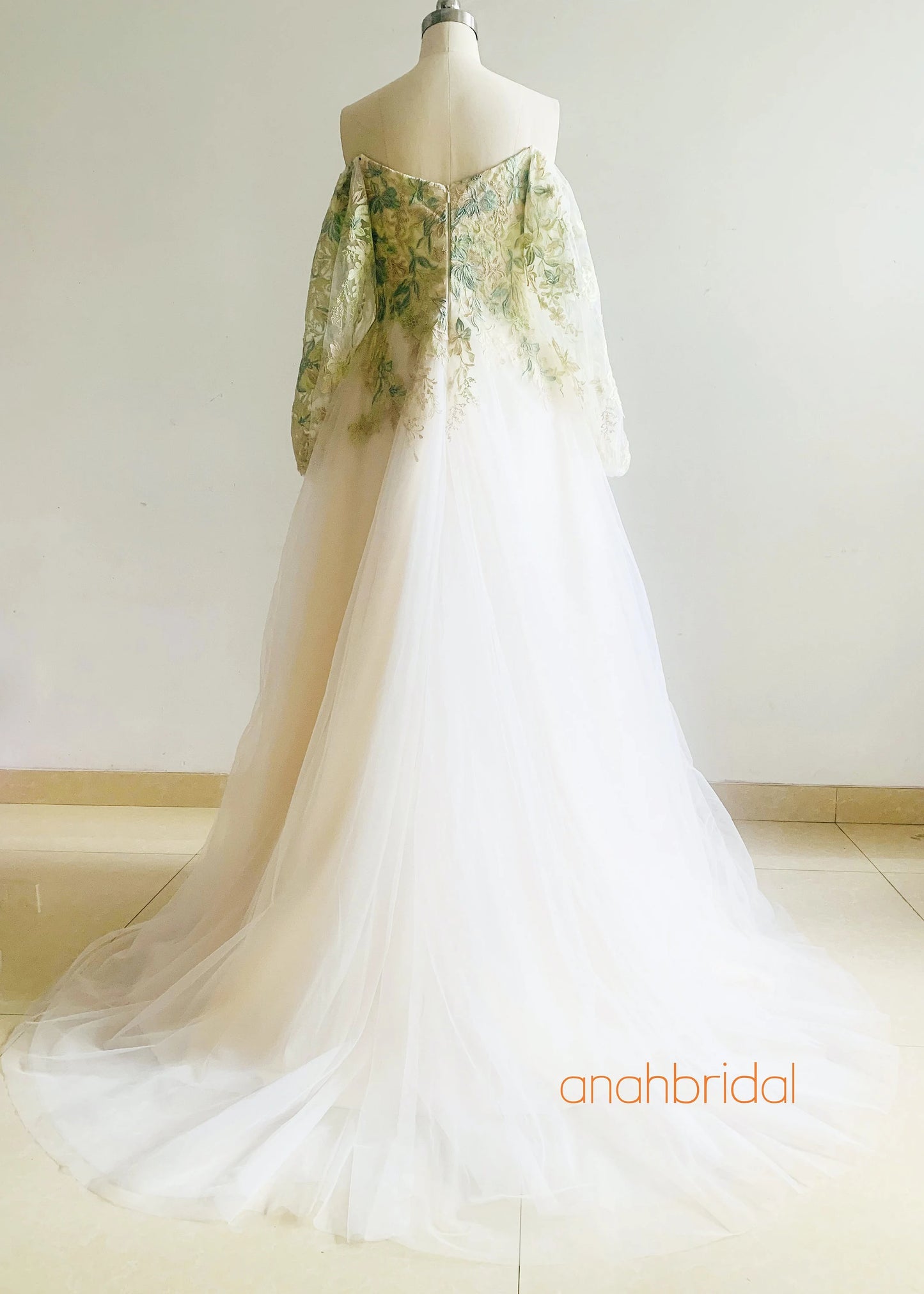 The Rest Cost of the 2 Pieces Wedding Dress