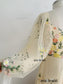 Yellow Floral Lace Charming Wedding Dress