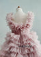 Mauve Tulle Beautiful Flower Girl Dress