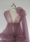 Dark Mauve Photo shot Dress/Maternity Dress