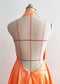 Orange Photo Shoot Dress/Maternity Dress