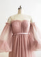 Mauve Maternity Dress /Baby Shower Dress