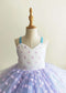 Rainbow Polka Dot Tulle Cute Girl Dress