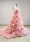 Pink Organza Floral Fantastic PhotoShoot Dress