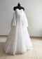 Off White Tulle Chic Photo Shot Dress