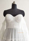 Off White Tulle Chic Photo Shot Dress