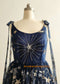 Navy Blue Lace Photoshot Dress
