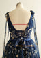 Navy Blue Lace Photoshot Dress
