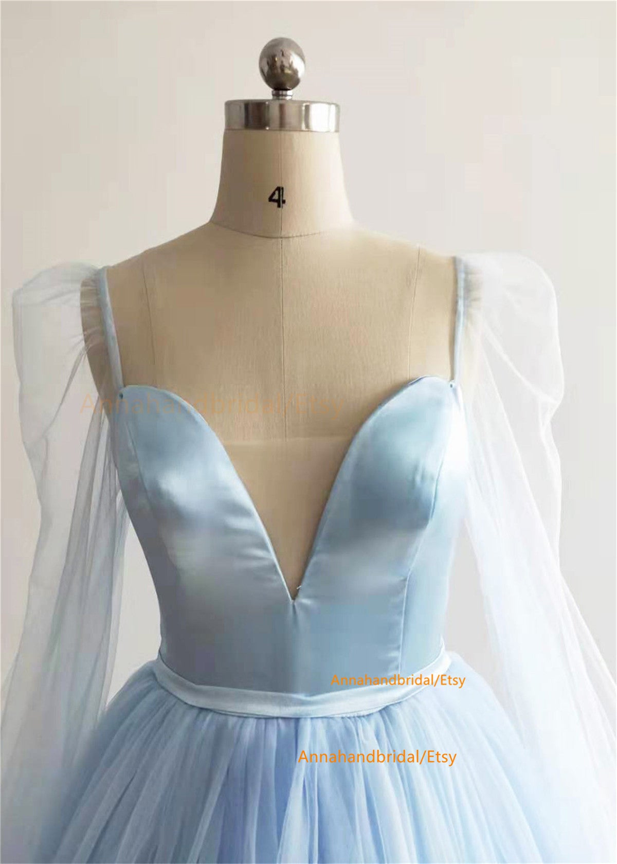 Baby Blue Photoshot Dress