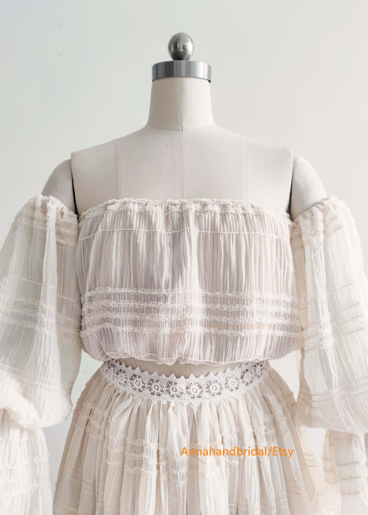 Champagne Bohemian PhotoShot Dress
