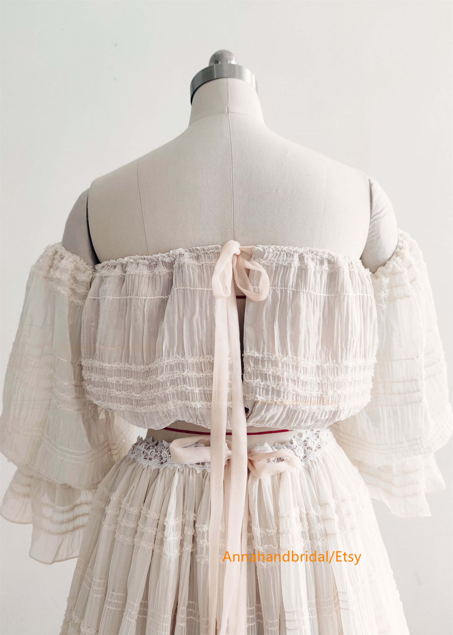 Champagne Bohemian PhotoShot Dress